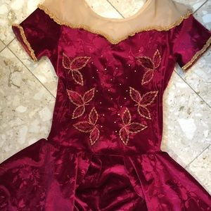 Figure skating dress